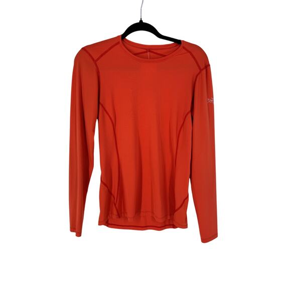 Arc'Teryx Red Long Sleeve Active Shirt - Picture 1 of 3